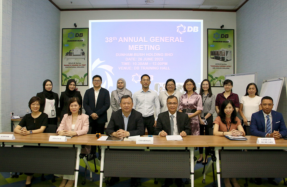 Dunham-Bush Holdings Berhad “38th Annual General Meeting” in Malaysia
