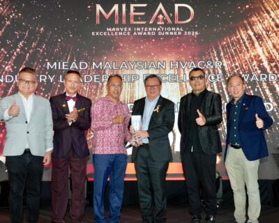 Dunham-Bush Wins MIEAD 2026 Malaysian HVAC&R Industry Leadership Excellence Award